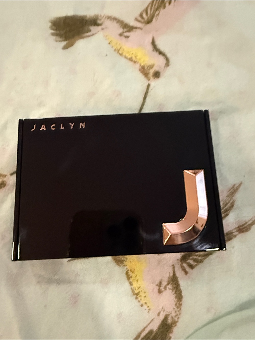Jaclyn Women’s Bronzer & Contour Palette - Black with Rose Gold Accents